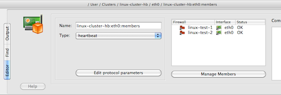 Cluster Failover Group Object