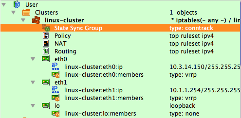 State Synchronization Group in the Object Tree