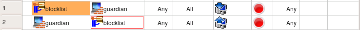 Policy Rules Using an Address Table Object