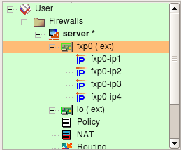 Firewall Object with Multiple Services