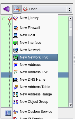 Creating the IPv6 Network Object