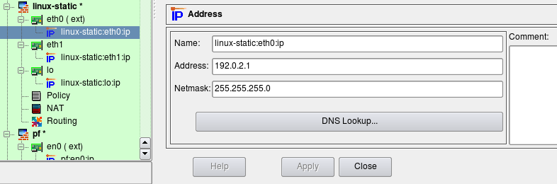 Firewall and Its Interfaces Used in the Examples in this Chapter.