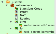 New Cluster Object web-servers