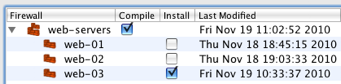 Compile the Cluster Policy and Install on web-03