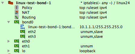 Bonding Interface bond0 with Two Slaves