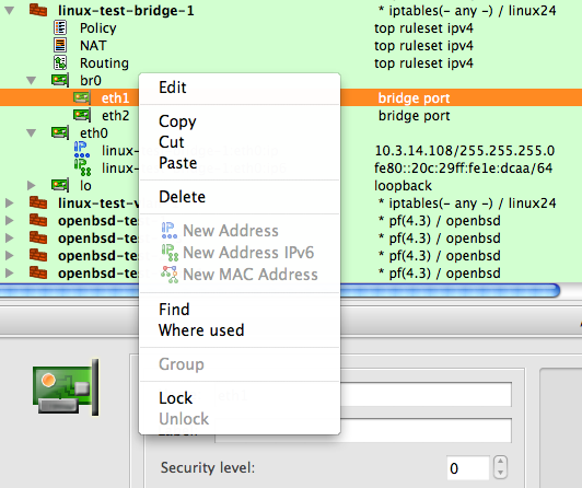 Functions Disabled for Bridge Port Subinterfaces