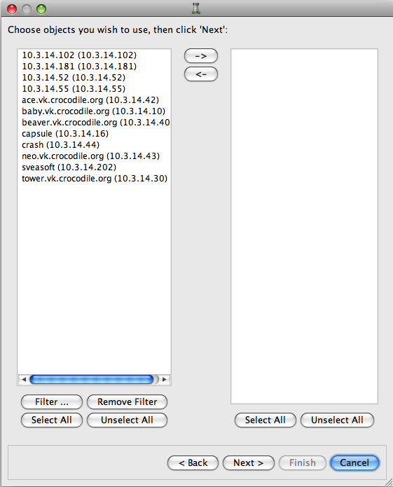 Creating Hosts Using Gathered Information