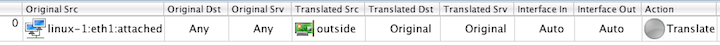 Adding Attached Network Object to Interface eth1