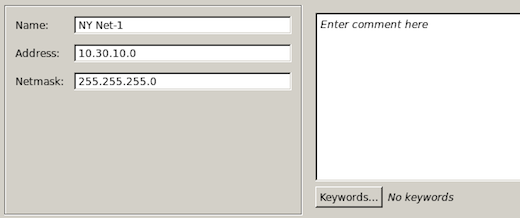 Datacenter Network Object